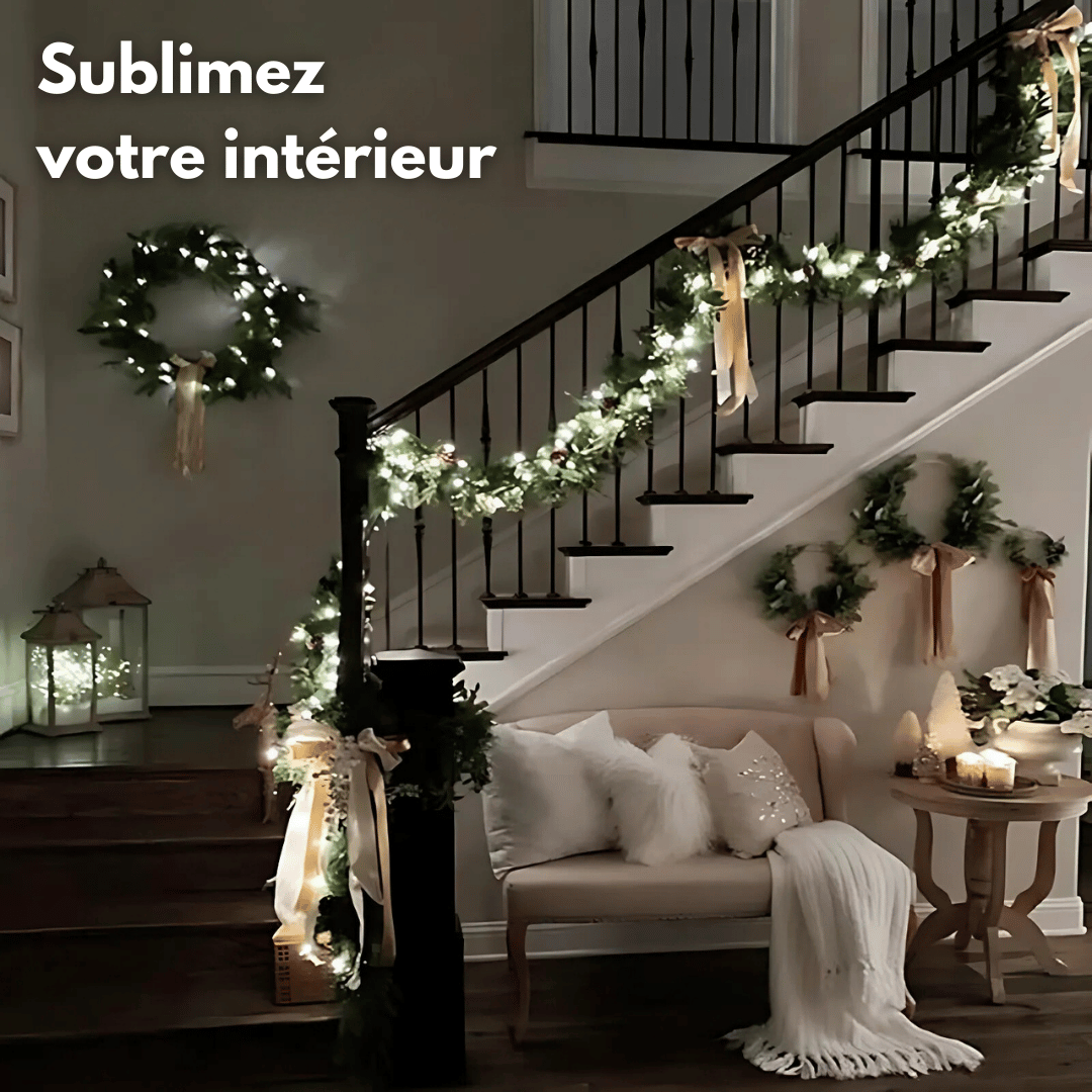 Guirlande lumineuse en fil de cuivre